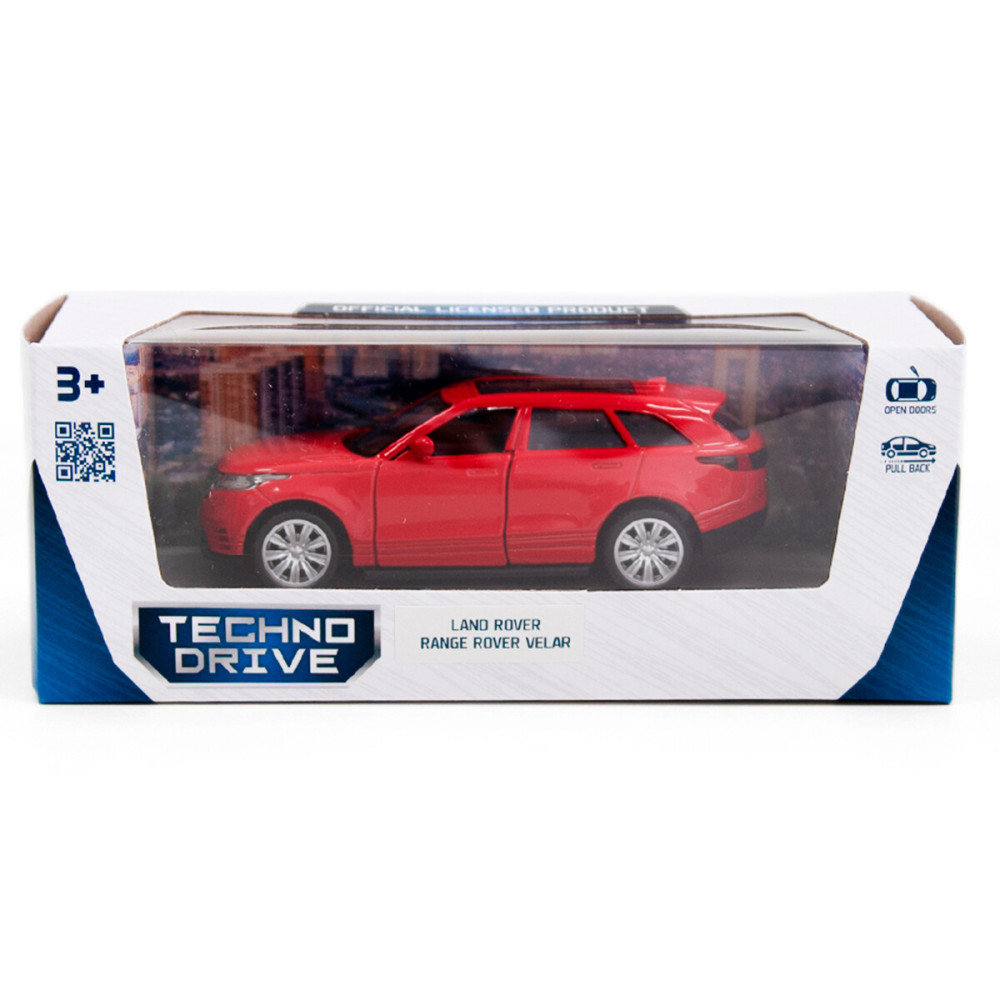 TechnoDrive LAND ROVER RANGE ROVER VELAR - автомодель • Червоний (250269)