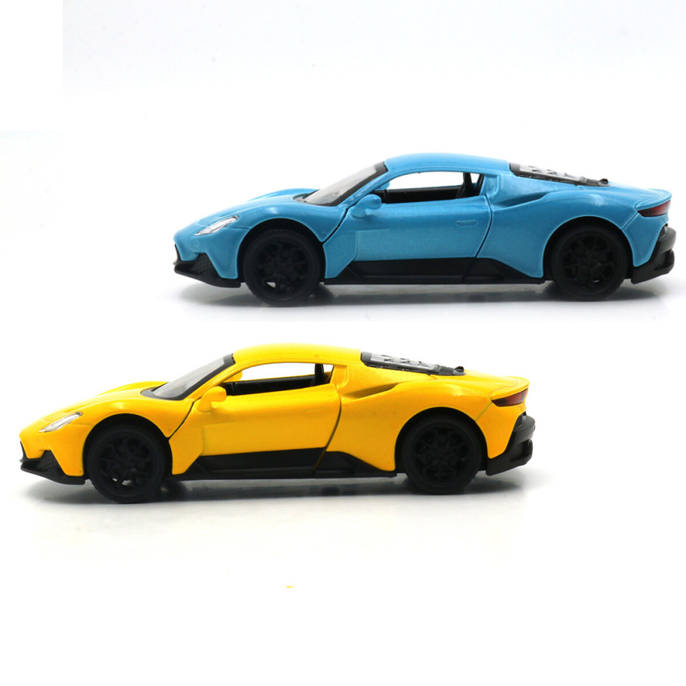 TechnoDrive MASERATI MC20 1:41 - автомодель • Синій, жовтий (250950)