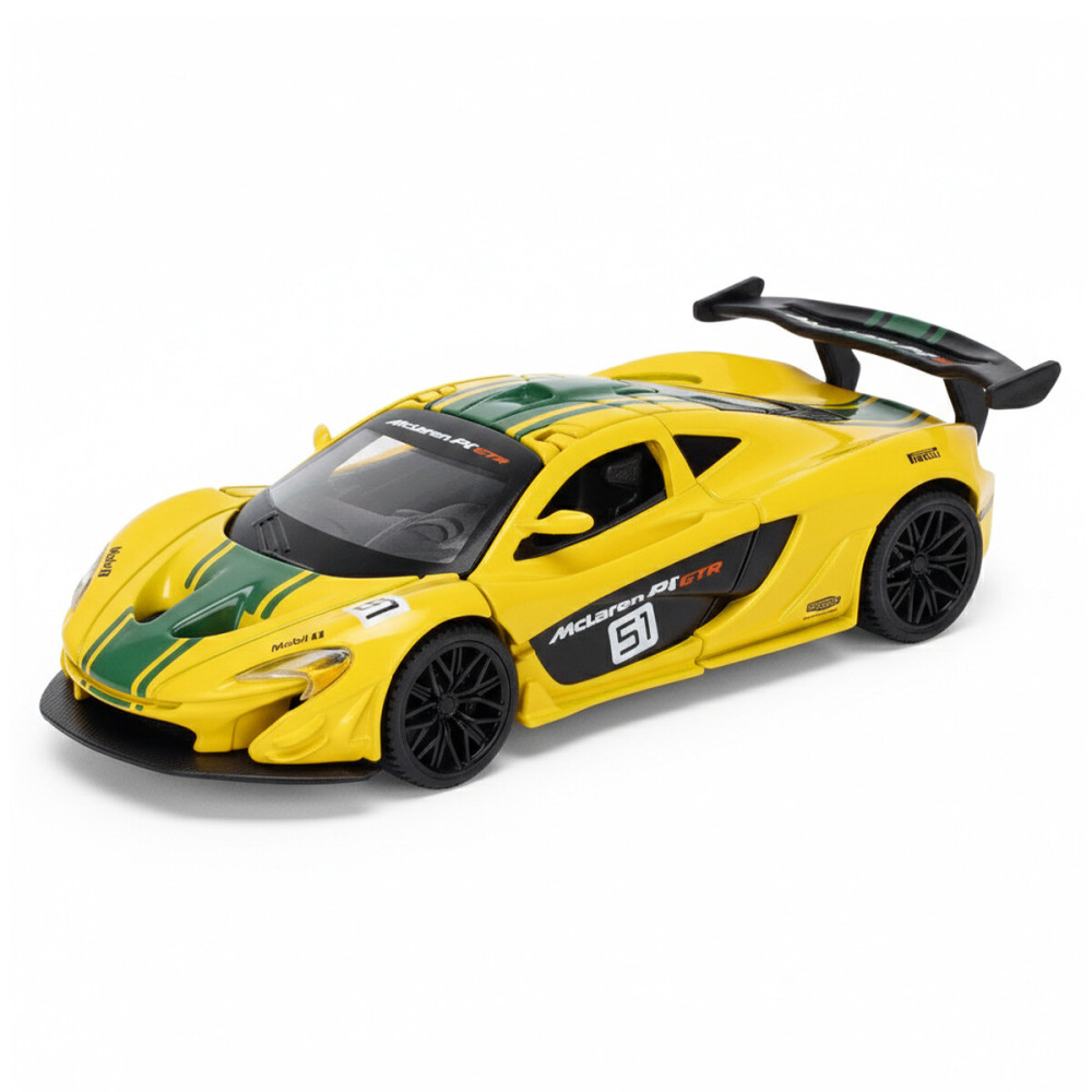 TechnoDrive MCLAREN P1 1:24 - автомодель • Жовтий (250943MLP1YW)
