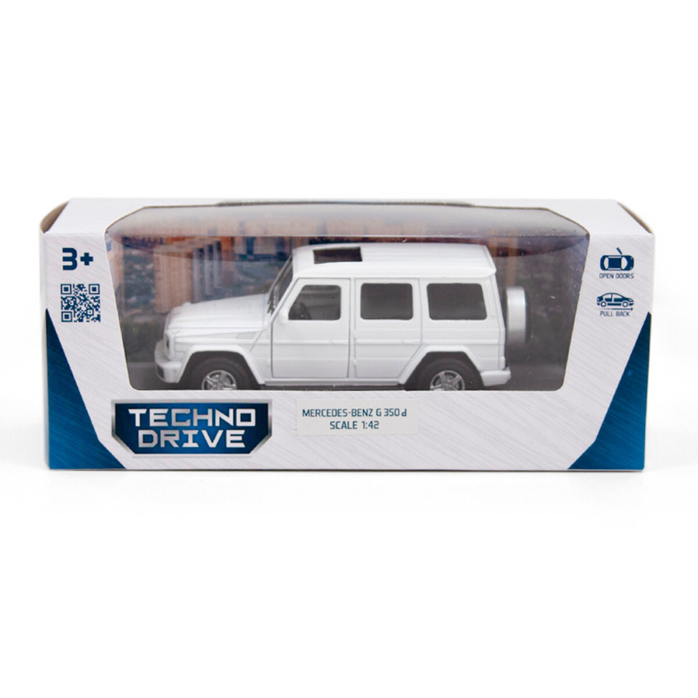 TechnoDrive MERCEDES BENZ G350 - автомодель • Білий (250275)