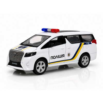 TechnoDrive Toyota Alphard Полиция - автомодель (KM260417P)