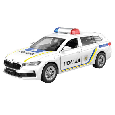 TechnoDrive SKODA SUPERB COMBI iV Поліція - автомодель • Синий (250947)
