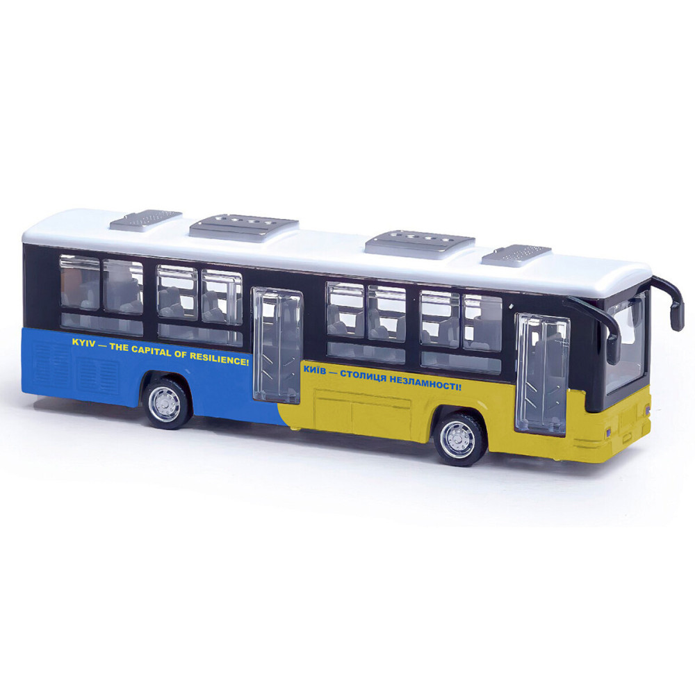 TechnoDrive АВТОБУС КИЇВ S2 - автомодель у пластиковому боксі (250418CGO)