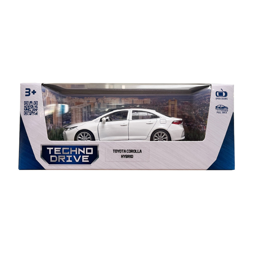 TechnoDrive TOYOTA COROLLA HYBRID - автомодель • Білий (250358)