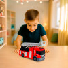 TechnoDrive Big Truck Пожарная машина Scania - автомодель со светом, звуком и водой (6407KS)