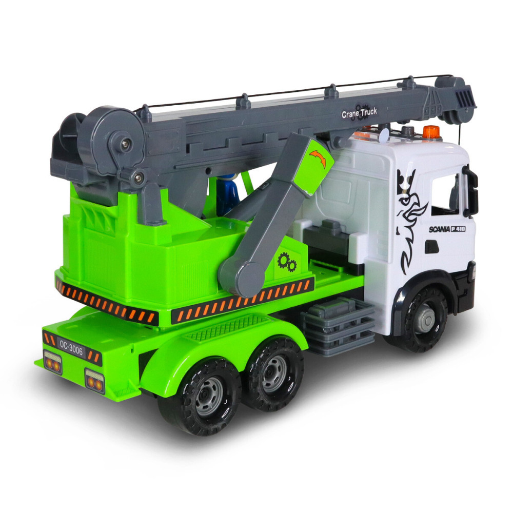 TechnoDrive Mid Truck Автокран Scania - автомодель зі світлом і звуком (3006KS)