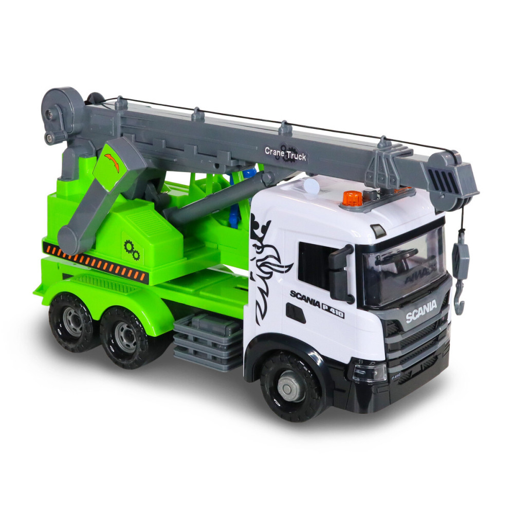 TechnoDrive Mid Truck Автокран Scania - автомодель зі світлом і звуком (3006KS)