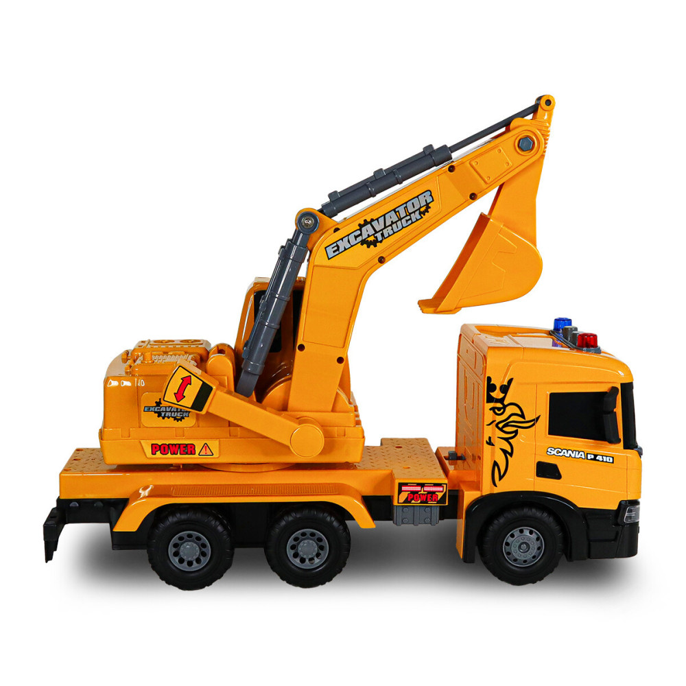 TechnoDrive Super Big Truck Екскаватор Scania - автомодель зі світлом і звуком (5006KS)