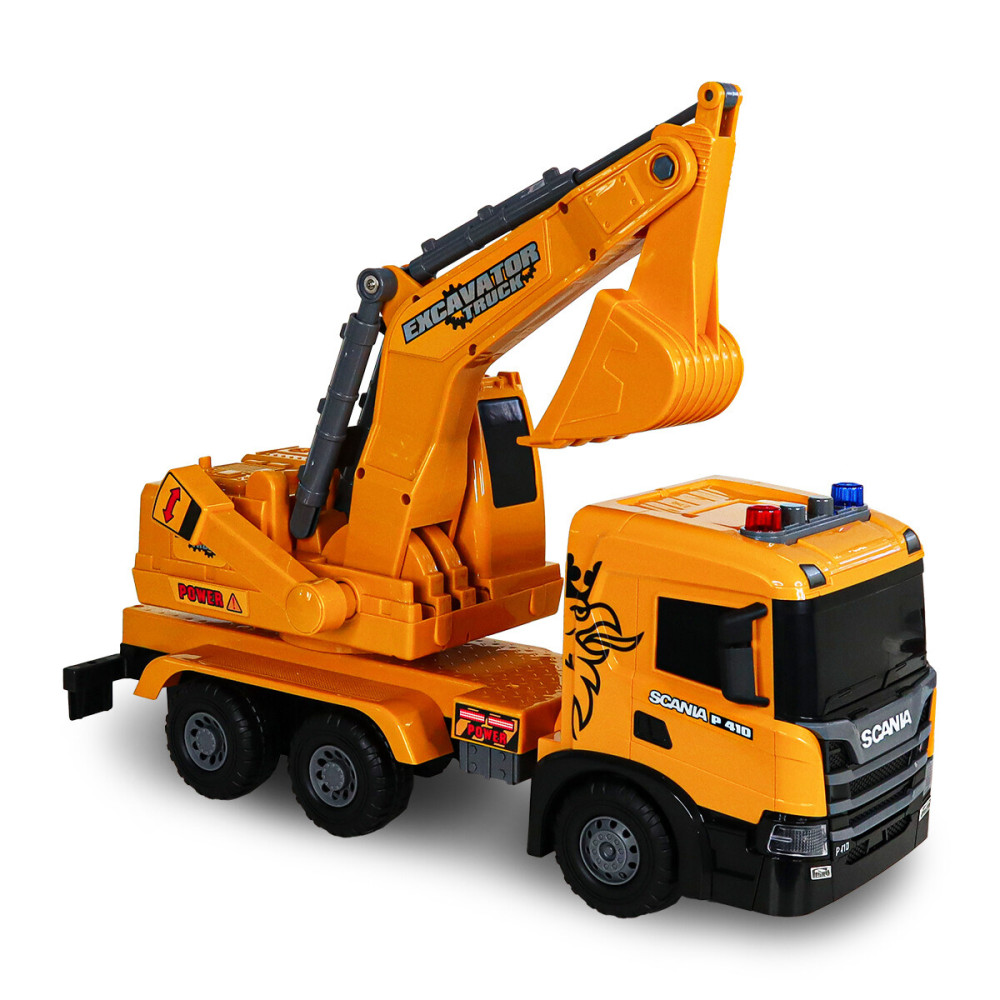 TechnoDrive Super Big Truck Екскаватор Scania - автомодель зі світлом і звуком (5006KS)