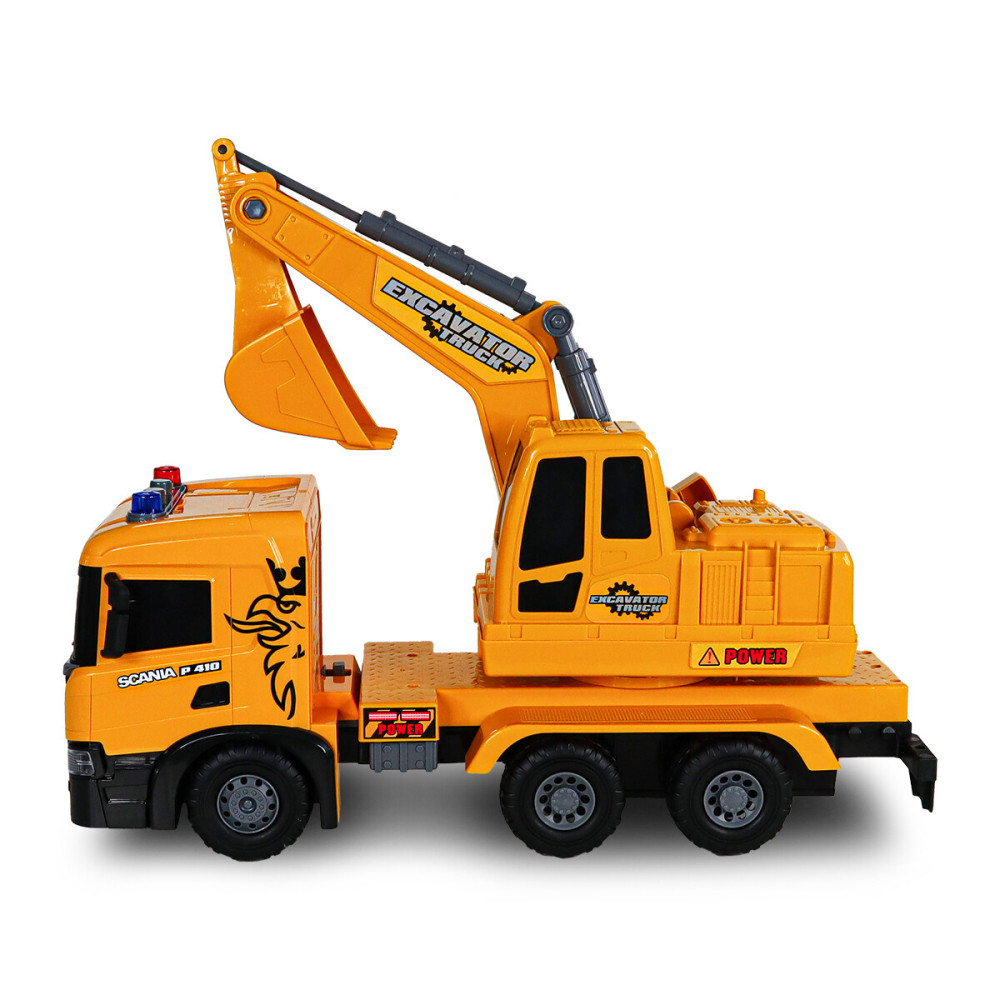 TechnoDrive Super Big Truck Екскаватор Scania - автомодель зі світлом і звуком (5006KS)