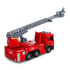 TechnoDrive Super Big Truck Пожарная машина Scania - автомодель со светом, звуком и водой (5005KS)