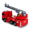 TechnoDrive Super Big Truck Пожарная машина Scania - автомодель со светом, звуком и водой (5005KS)