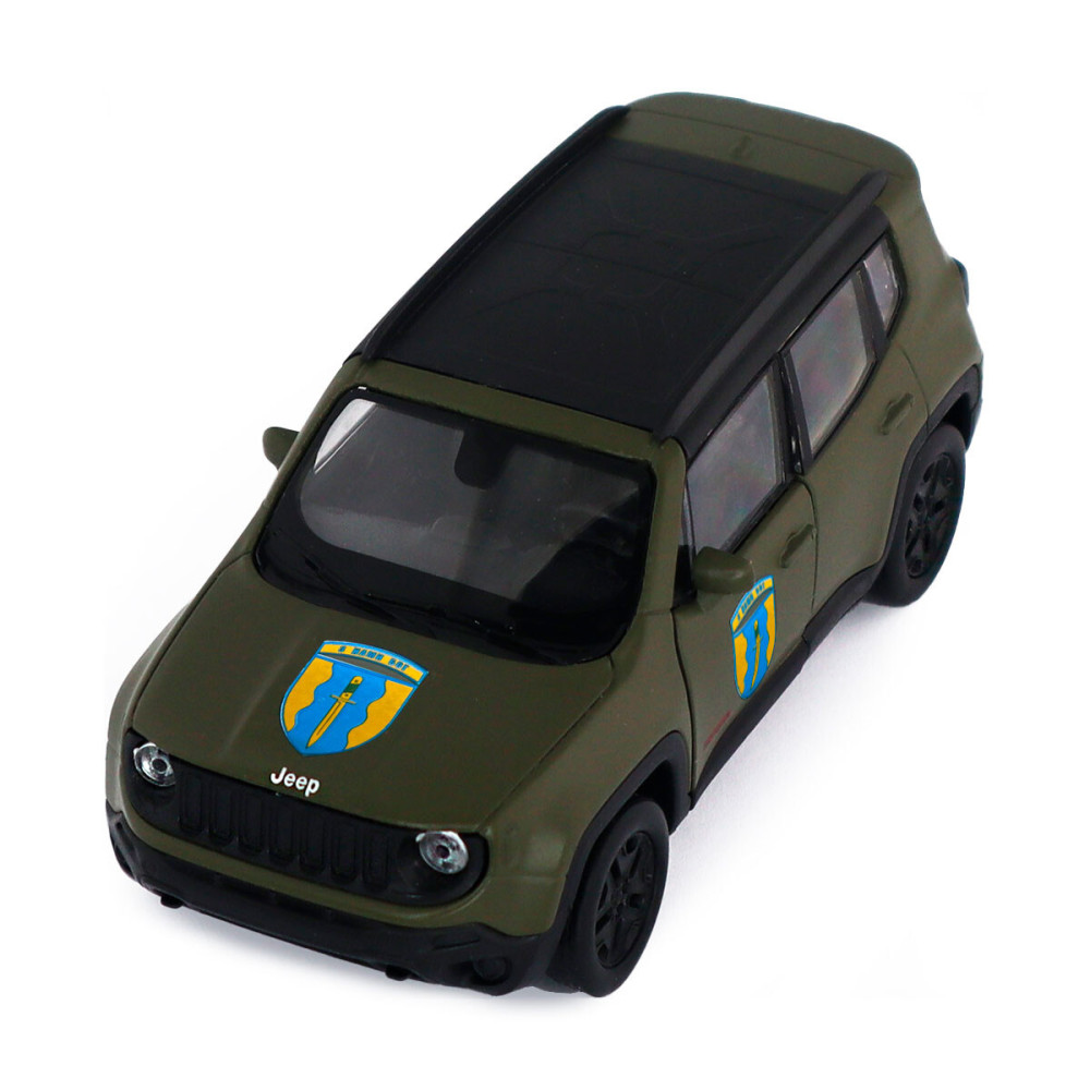 TechnoDrive Шеврони Героїв Jeep Renegade Trailhawk «Айдар» - колекційна автомодель 1:40 (250351W)
