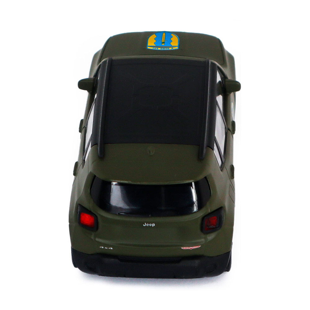 TechnoDrive Шеврони Героїв Jeep Renegade Trailhawk «Айдар» - колекційна автомодель 1:40 (250351W)