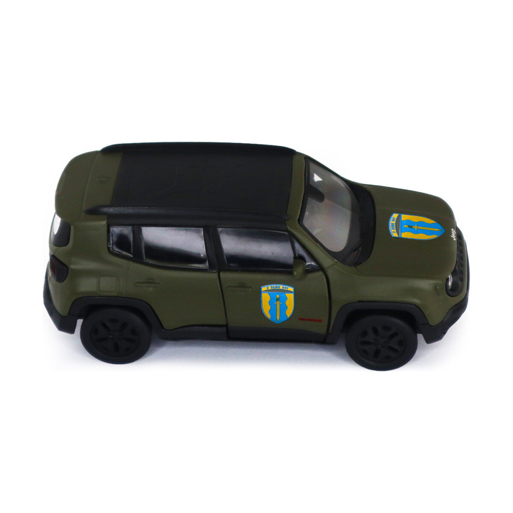 TechnoDrive Шеврони Героїв Jeep Renegade Trailhawk «Айдар» - колекційна автомодель 1:40 (250351W)