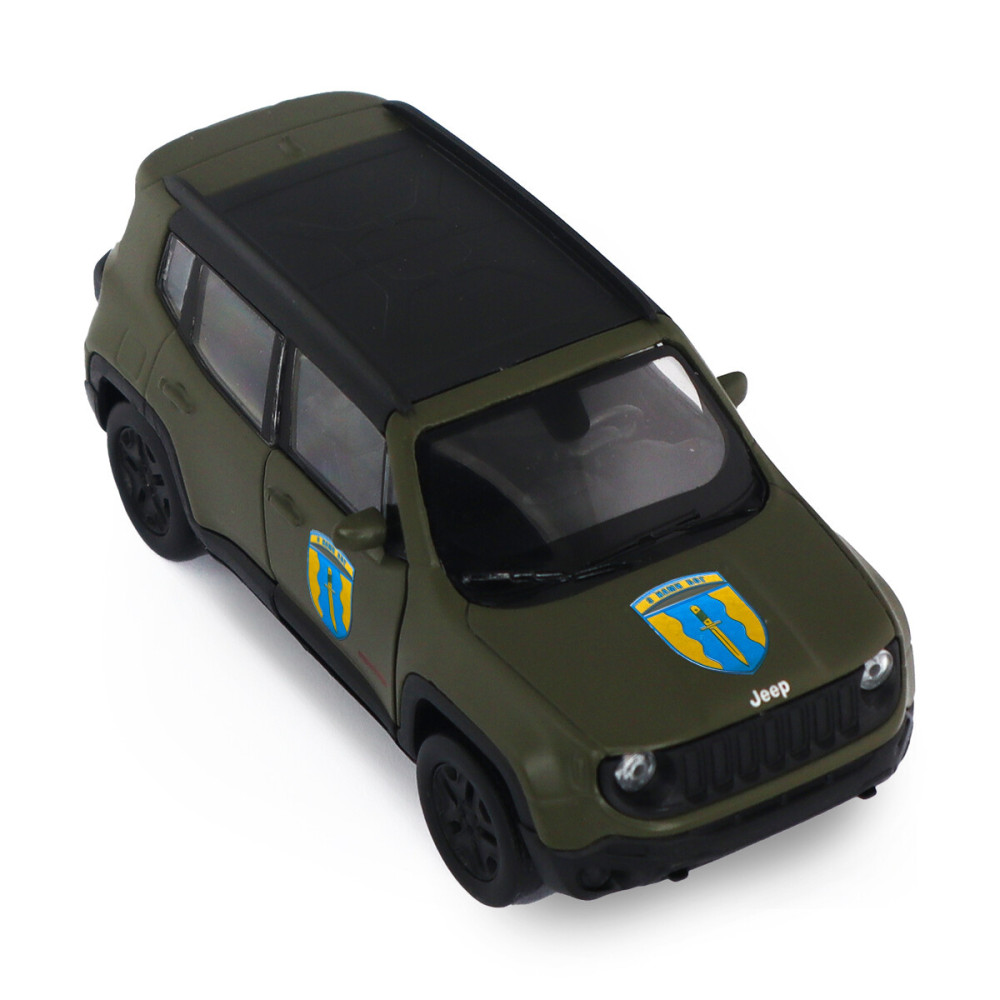 TechnoDrive Шеврони Героїв Jeep Renegade Trailhawk «Айдар» - колекційна автомодель 1:40 (250351W)