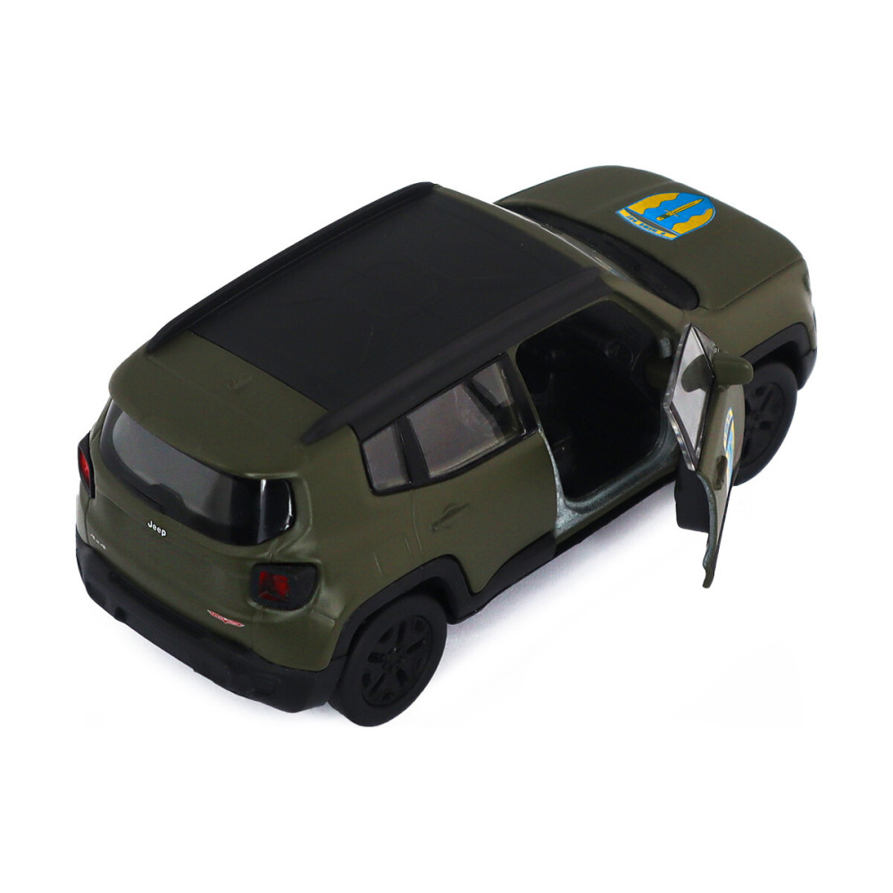 TechnoDrive Шеврони Героїв Jeep Renegade Trailhawk «Айдар» - колекційна автомодель 1:40 (250351W)