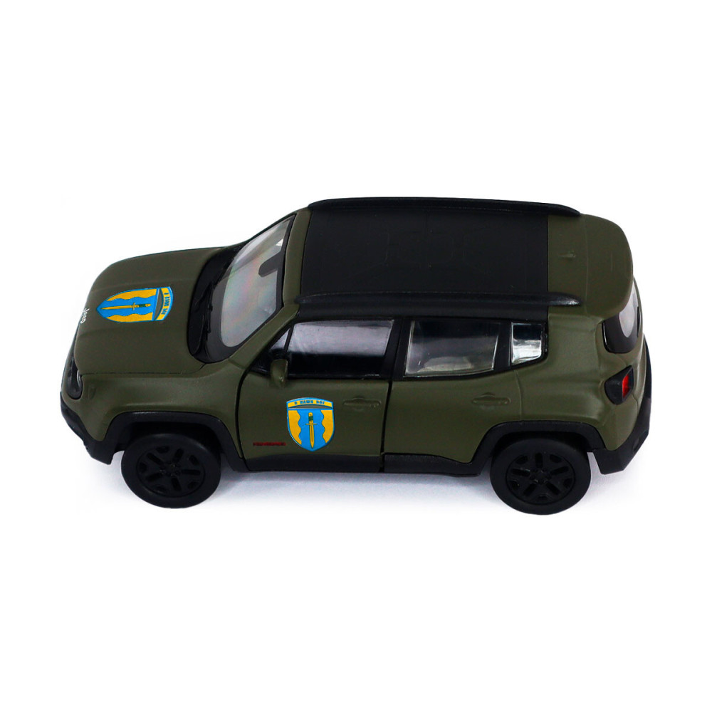 TechnoDrive Шеврони Героїв Jeep Renegade Trailhawk «Айдар» - колекційна автомодель 1:40 (250351W)
