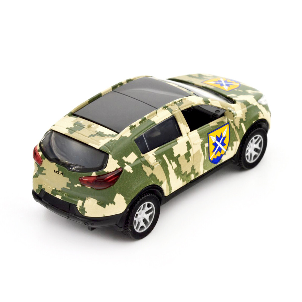 TechnoDrive Шеврони Героїв Kia Sportage R «56 ОМПБр» - колекційна автомодель 1:39 (250362M)