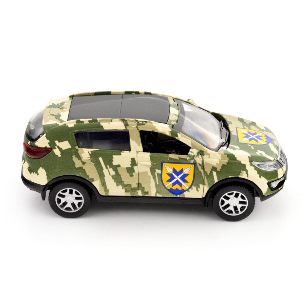 TechnoDrive Шеврони Героїв Kia Sportage R «56 ОМПБр» - колекційна автомодель 1:39 (250362M)