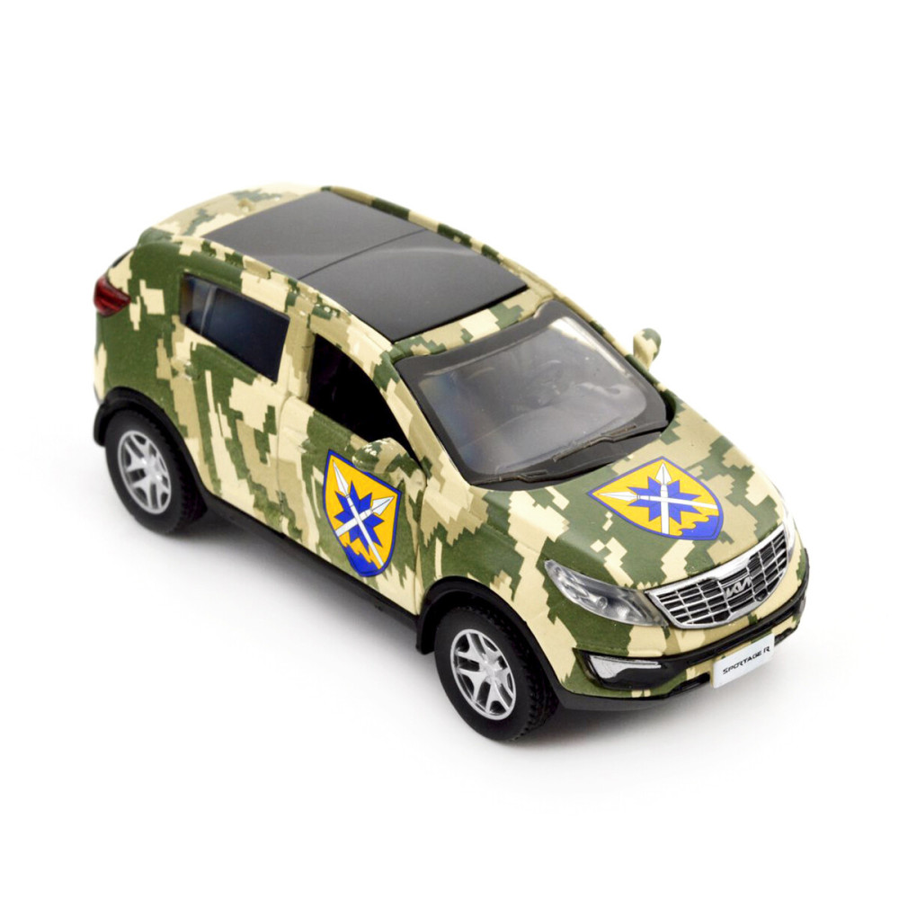 TechnoDrive Шеврони Героїв Kia Sportage R «56 ОМПБр» - колекційна автомодель 1:39 (250362M)