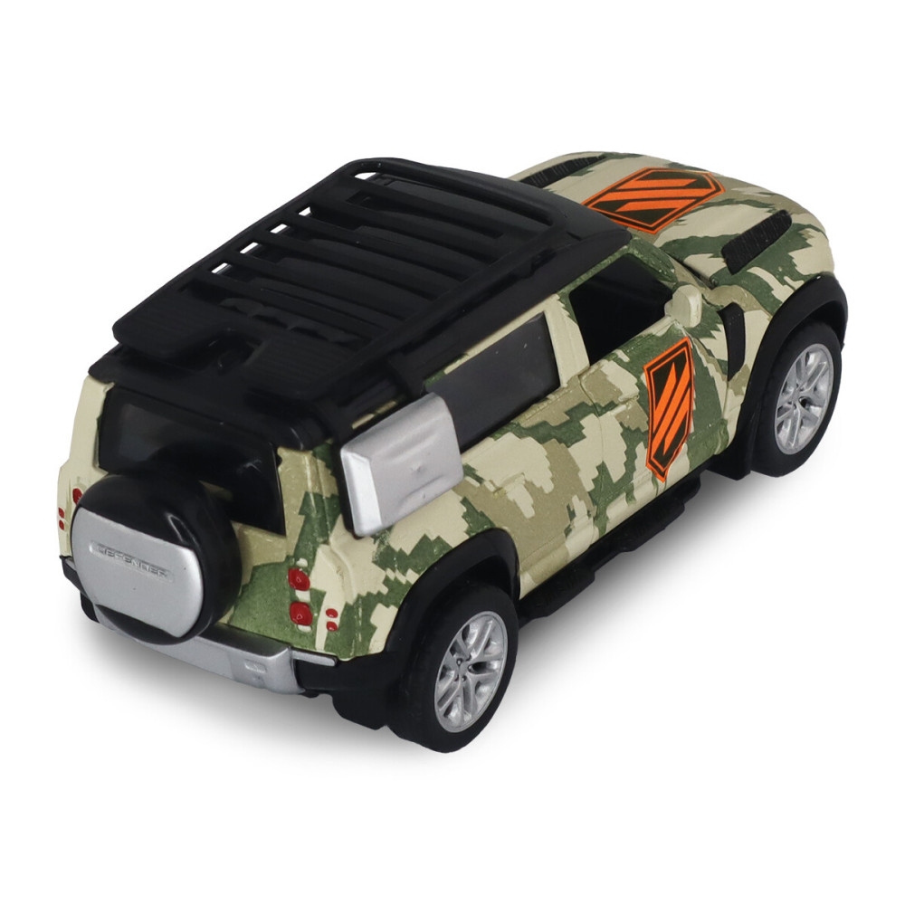 TechnoDrive Шеврони Героїв Land Rover Defender 110 «3 ОШБр» - коллекционная автомодель 1:43 (250363M2)
