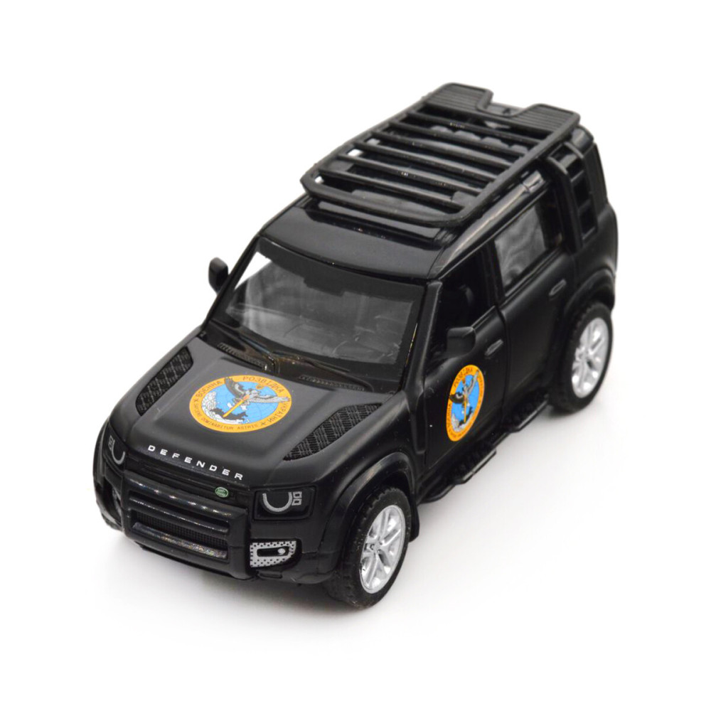 TechnoDrive Шеврони Героїв Land Rover Defender 110 «ГУР МО» - колекційна автомодель 1:43 (250364M)