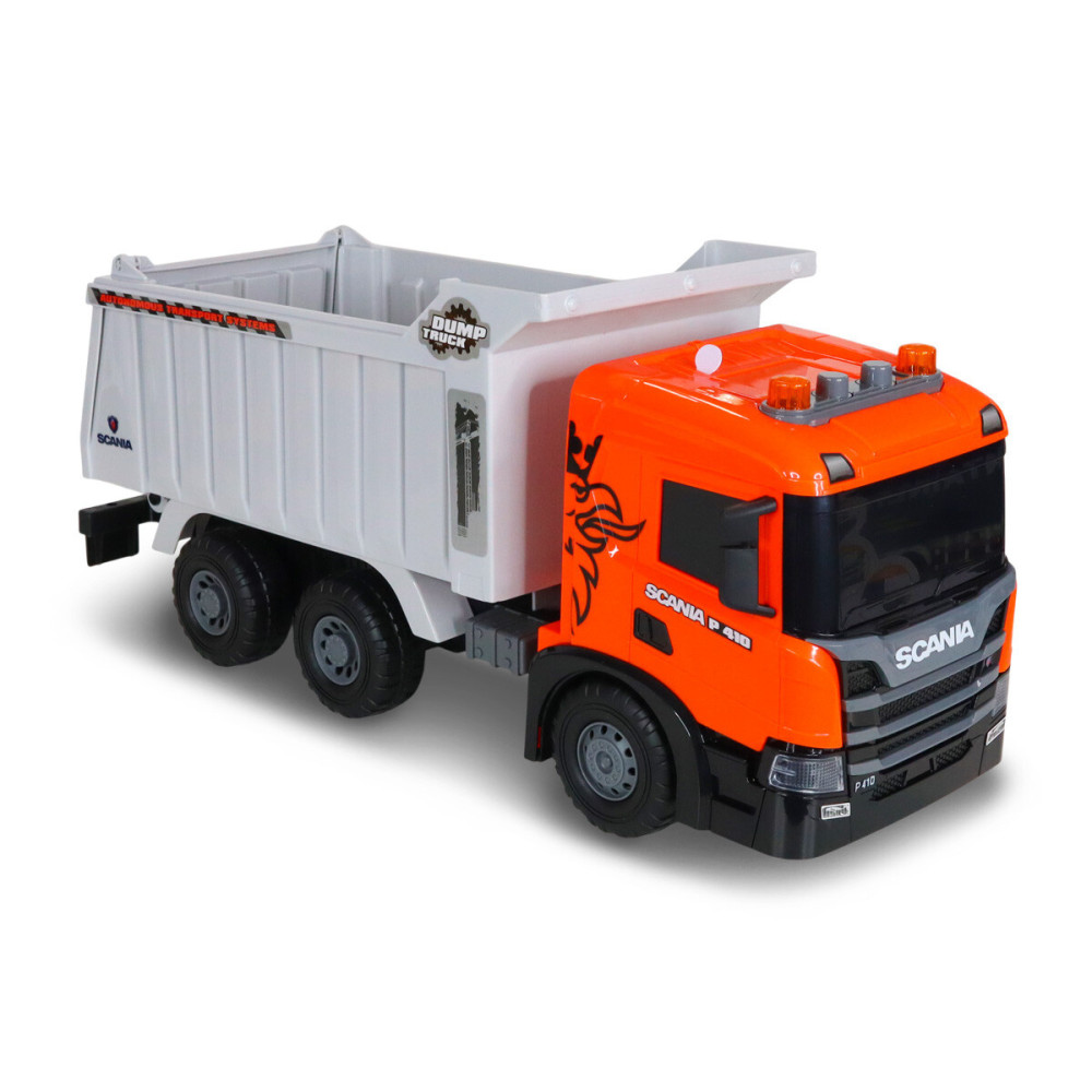 TechnoDrive Super Big Truck Самосвал Scania - автомодель со светом и звуком (5002KS)