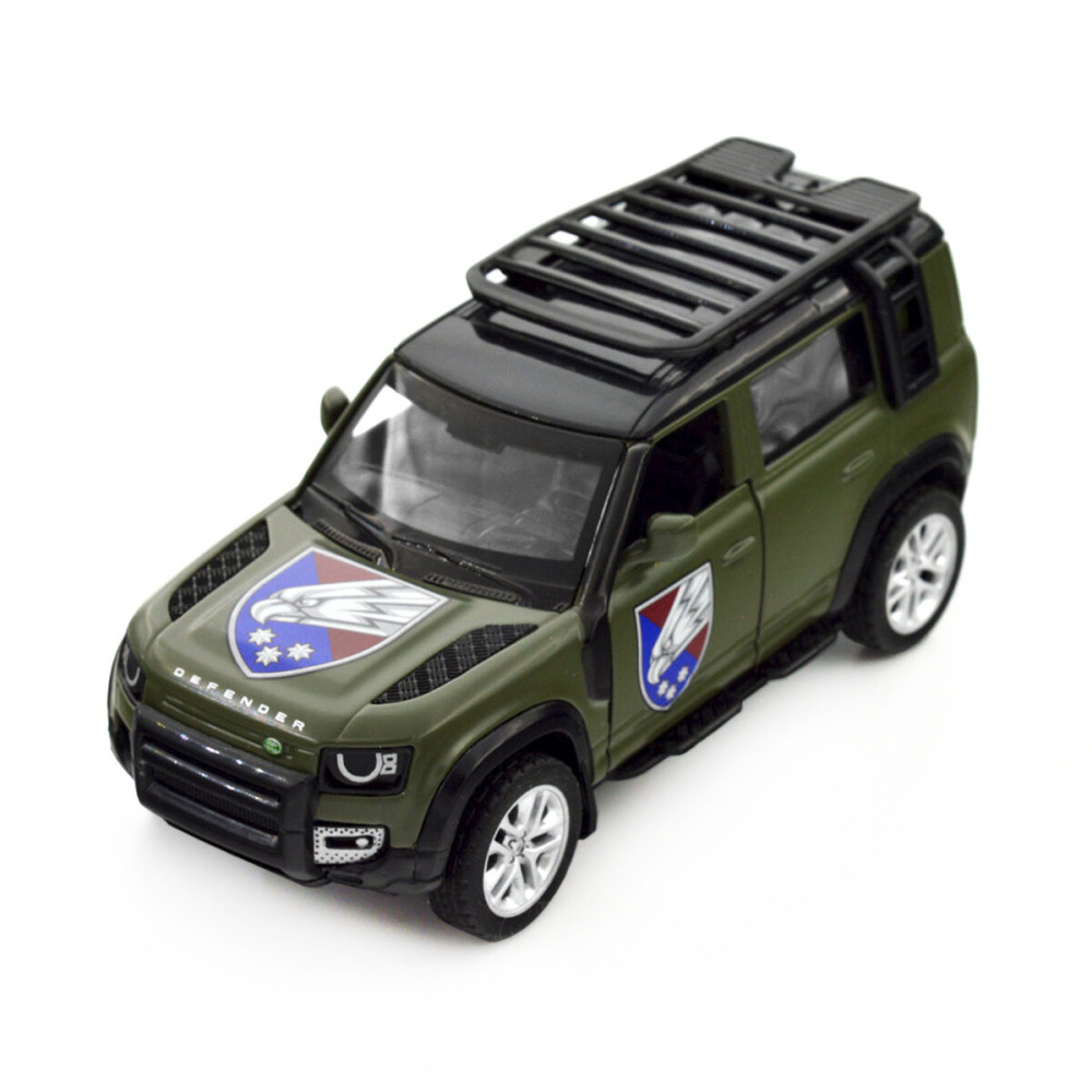 TechnoDrive Шеврони Героїв Land Rover Defender 110 «25 ОПДБр» - колекційна автомодель 1:43 (250289M)