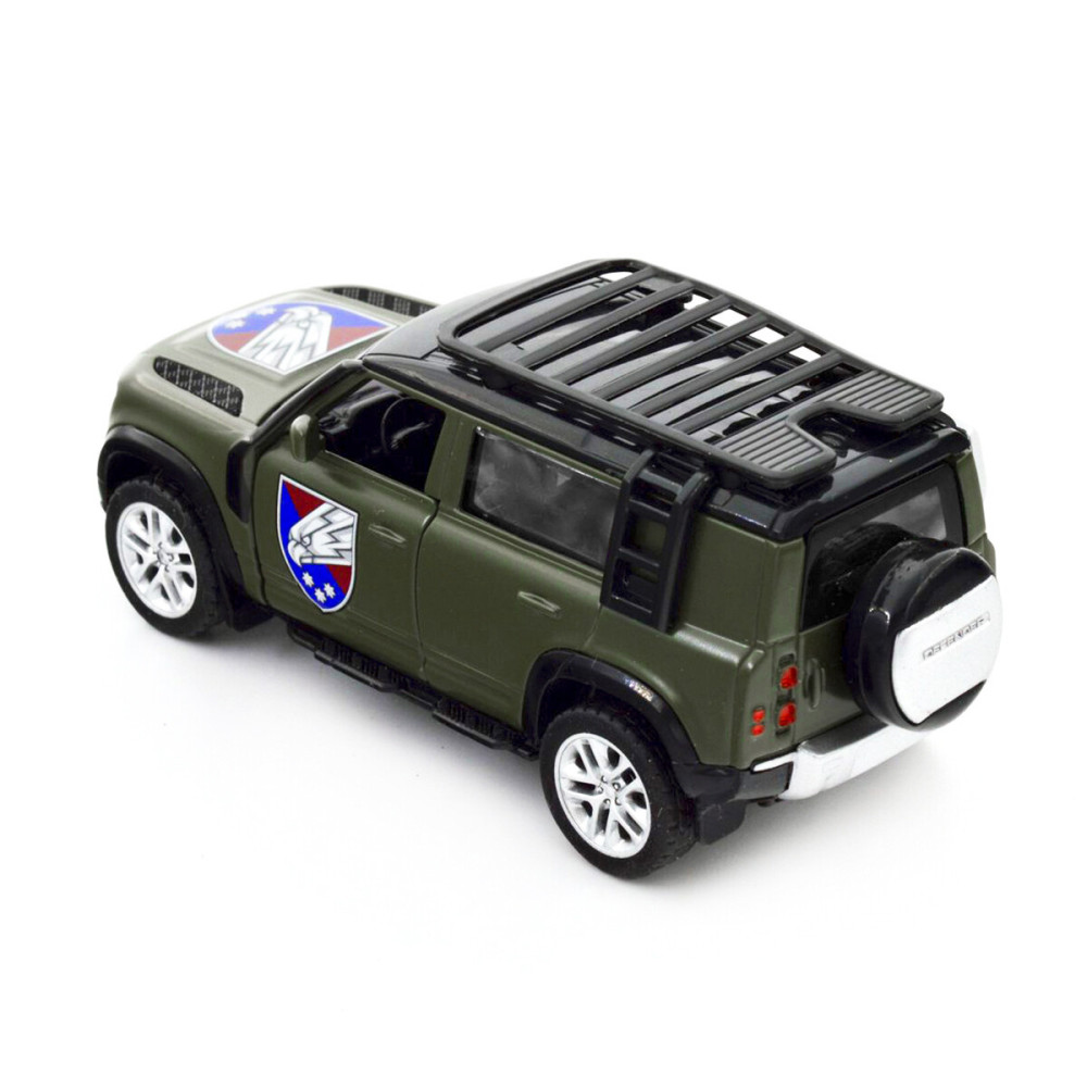 TechnoDrive Шеврони Героїв Land Rover Defender 110 «25 ОПДБр» - колекційна автомодель 1:43 (250289M)