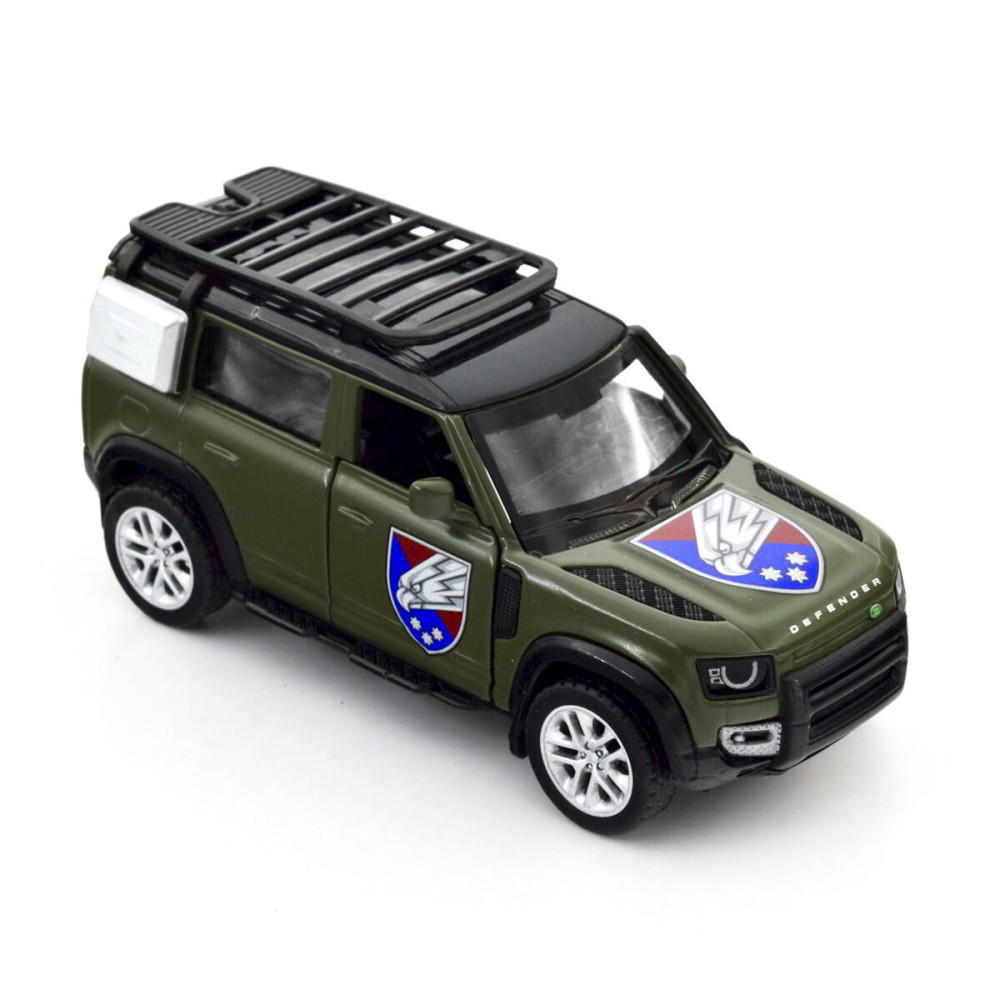 TechnoDrive Шеврони Героїв Land Rover Defender 110 «25 ОПДБр» - колекційна автомодель 1:43 (250289M)