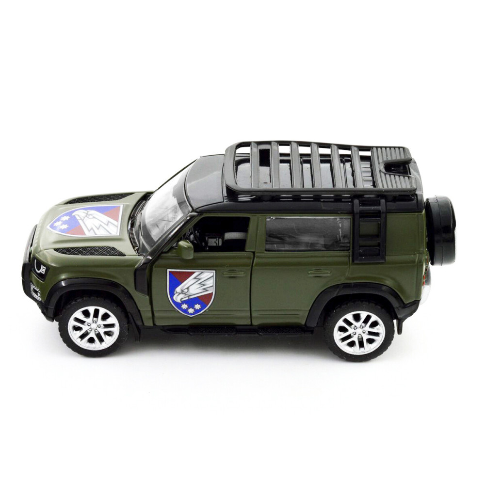 TechnoDrive Шеврони Героїв Land Rover Defender 110 «25 ОПДБр» - колекційна автомодель 1:43 (250289M)