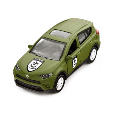 TechnoDrive Шеврони Героїв Toyota RAV4 «Буревій» - коллекционная автомодель 1:40 (KM6198)