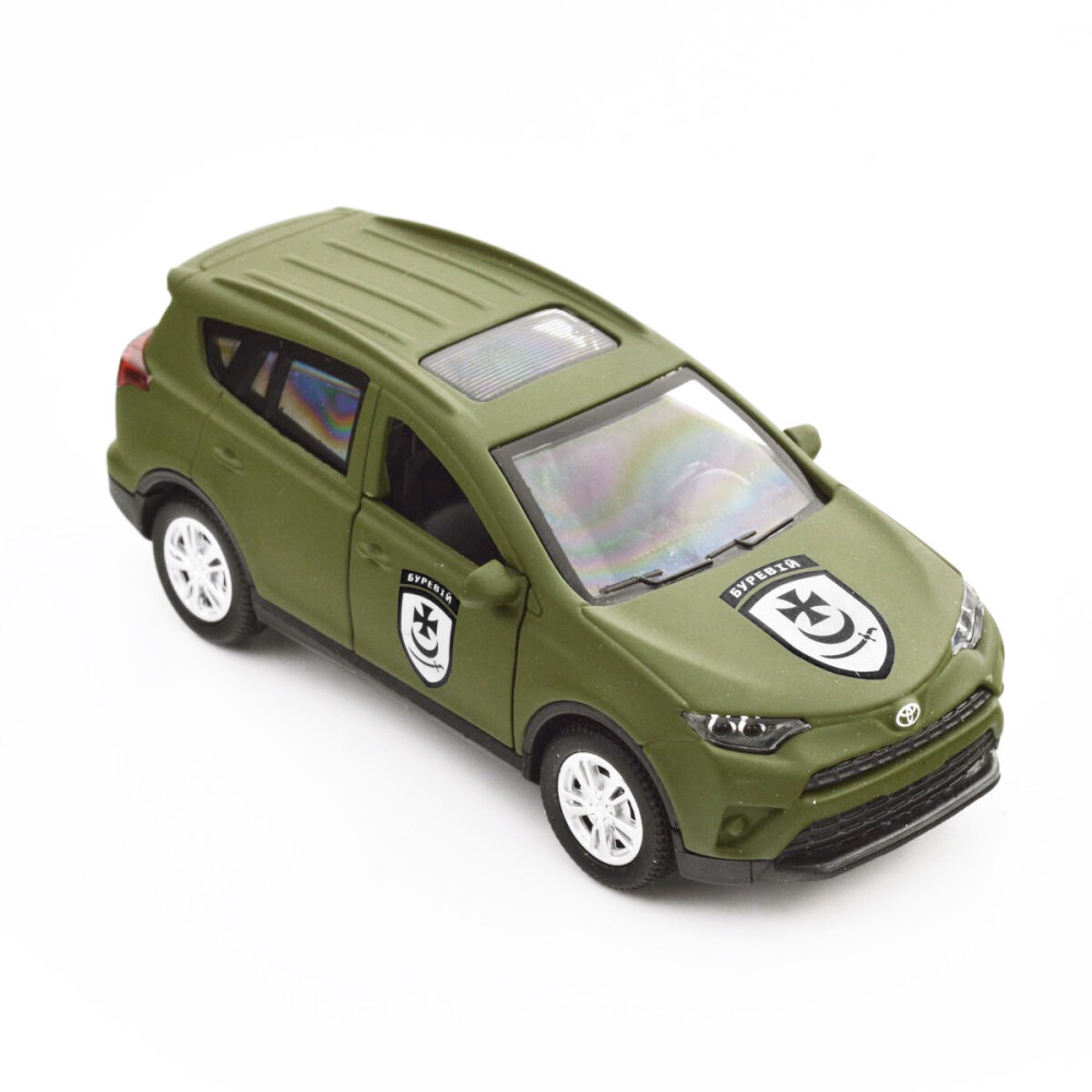 TechnoDrive Шеврони Героїв Toyota RAV4 «Буревій» - колекційна автомодель 1:40 (KM6198)