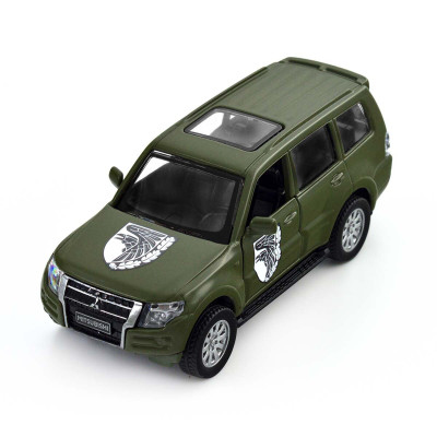 TechnoDrive Шеврони Героїв Mitsubishi Pajero 4WD Turbo «93 ОМБр» - коллекционная автомодель 1:42 (250283M)