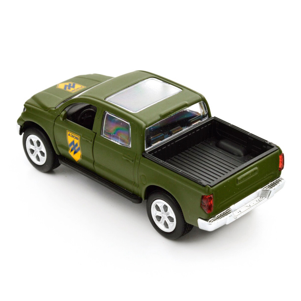 TechnoDrive Шеврони Героїв Toyota Tundra «Азов» - колекційна автомодель 1:40 (KM6008)