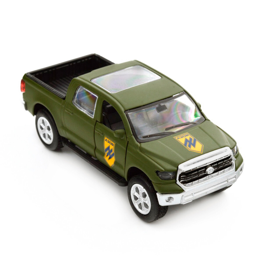 TechnoDrive Шеврони Героїв Toyota Tundra «Азов» - колекційна автомодель 1:40 (KM6008)