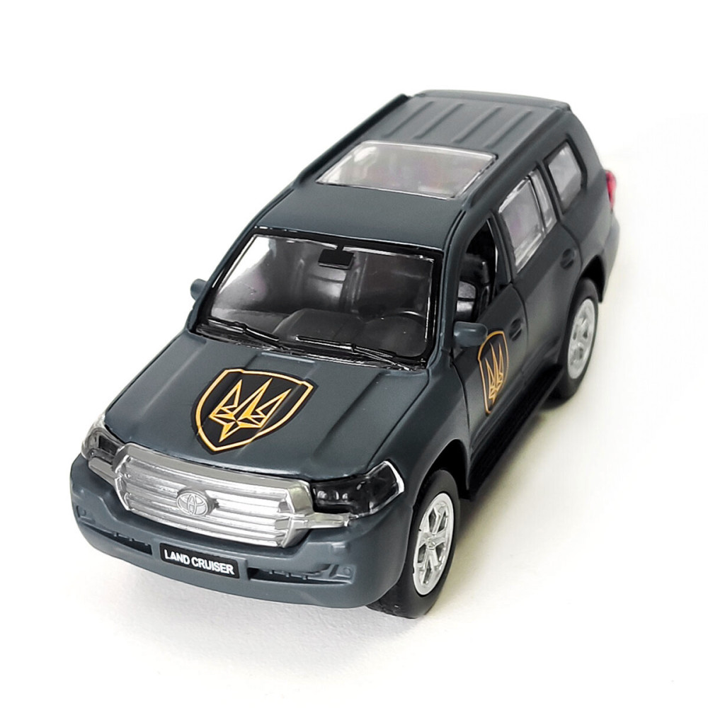 TechnoDrive Шеврони Героїв Toyota Land Cruiser «Рубіж» - колекційна автомодель 1:40 (KM6010)