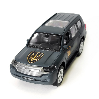 TechnoDrive Шеврони Героїв Toyota Land Cruiser «Рубіж» - колекційна автомодель 1:40 (KM6010)