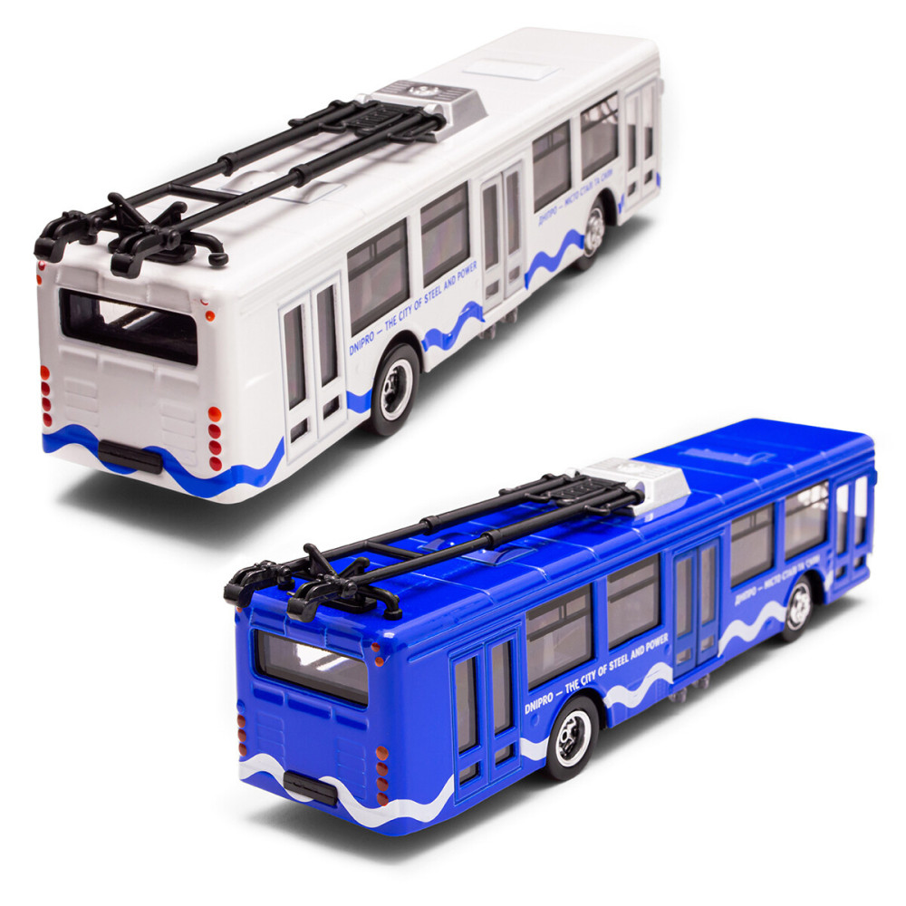 TechnoDrive Міський тролейбус Дніпро - колекційна модель (KM250424) TechnoDrive Міський тролейбус Дніпро - колекційна модель (KM250424)
