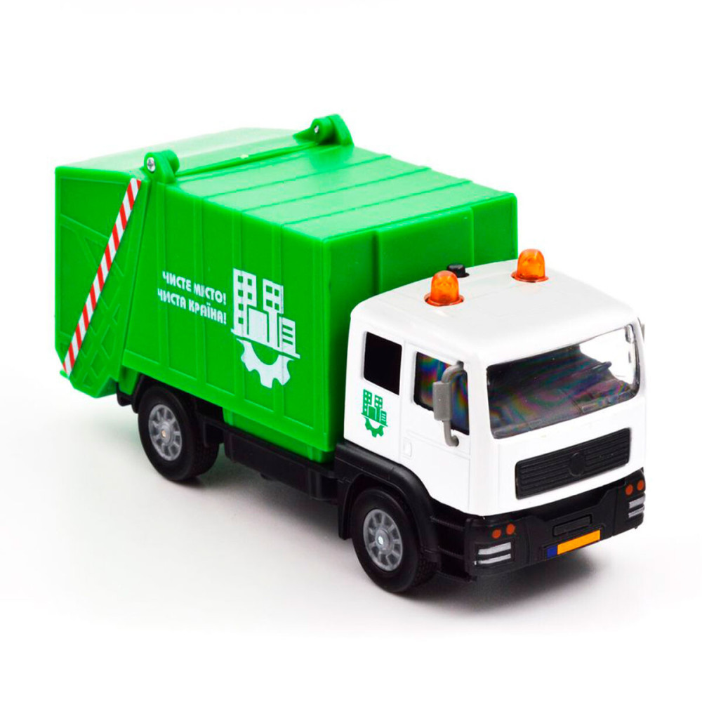 TechnoDrive Сміттєвоз - автомодель зі світлом і звуком (510705.270) TechnoDrive Сміттєвоз - автомодель зі світлом і звуком (510705.270)