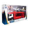 TechnoDrive Автоперевізник Scania з машиною Audi R8 - ігровий набір (250430U)