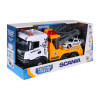 TechnoDrive Mid Truck Эвакуатор Scania с полицейской машиной - игровой набор (3004KS)
