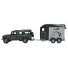 TechnoDrive Land Rover з причепом для коней - ігровий набір (520460.270)