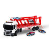 TechnoDrive Large Truck Автоперевізник Scania з 4 машинами - ігровий набір (6414KS)