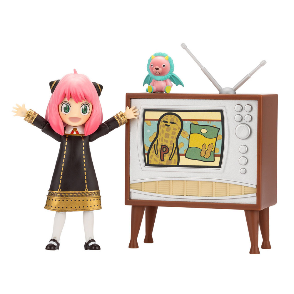 TOTAL ANIME Семья шпиона W1 Аня с аксессуарами - игровая фигурка с артикуляцией (KAZ0005-W1)