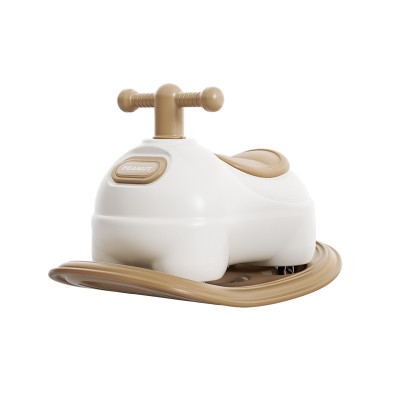 Kivibaby Peanut Толокар-гойдалка 2 в 1 - толокар зі знімною базою для гойдання • Brown/White Kivibaby Peanut Толокар-гойдалка 2 в 1 - толокар зі знімною базою для гойдання • Brown/White