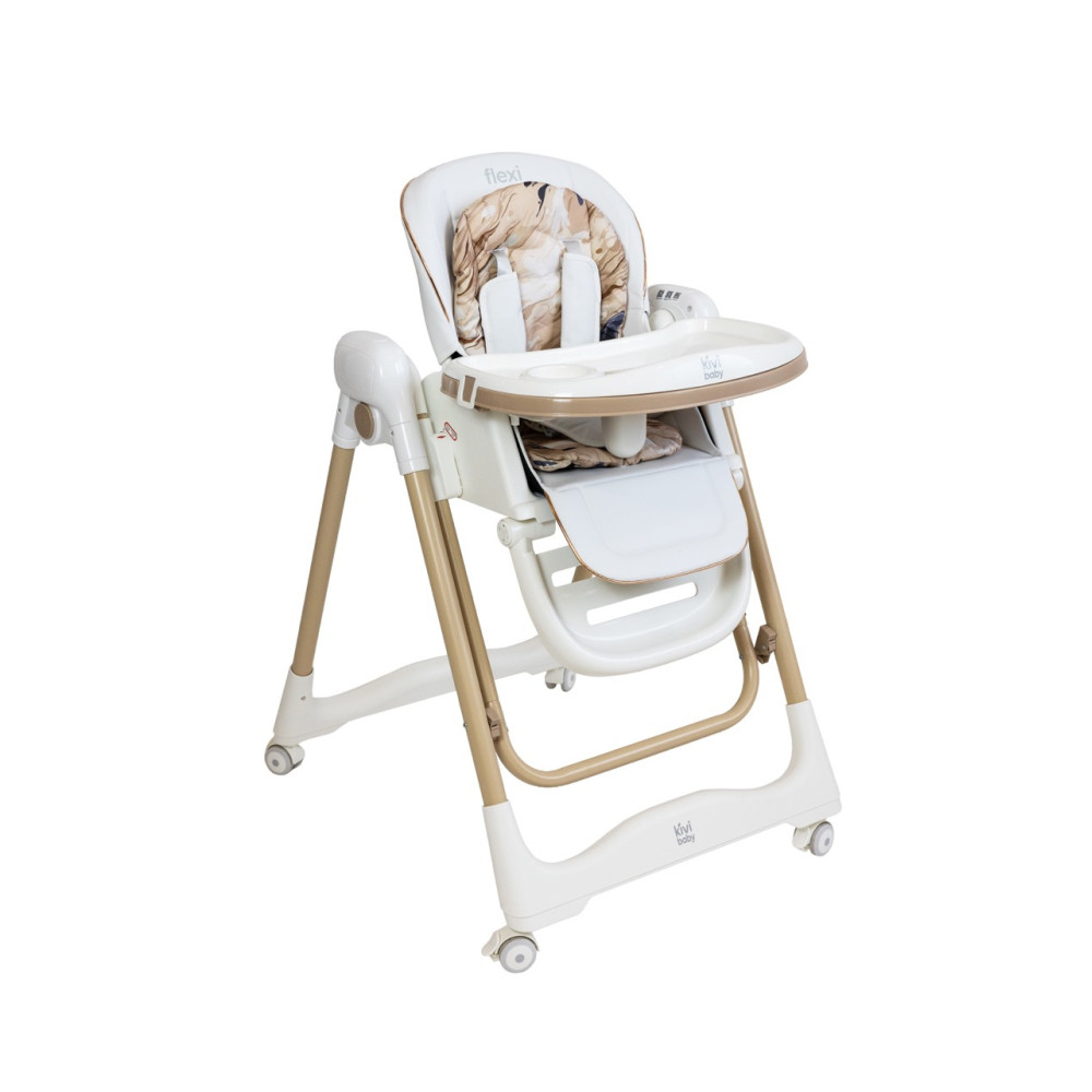 Kivibaby Flexi - стільчик-гойдалка для годування 2 в 1 • Beige Kivibaby Flexi - стільчик-гойдалка для годування 2 в 1 • Beige