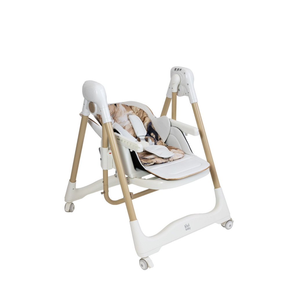 Kivibaby Flexi - стільчик-гойдалка для годування 2 в 1 • Beige Kivibaby Flexi - стільчик-гойдалка для годування 2 в 1 • Beige