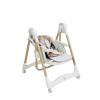 Kivibaby Flexi - стільчик-гойдалка для годування 2 в 1 • Beige